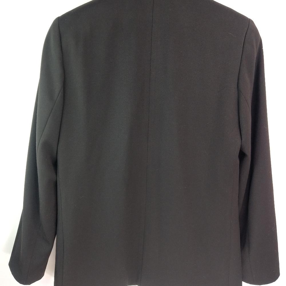 BLOOMINGDALES 6 Charcoal Gray Blazer - Picture 5 of 8